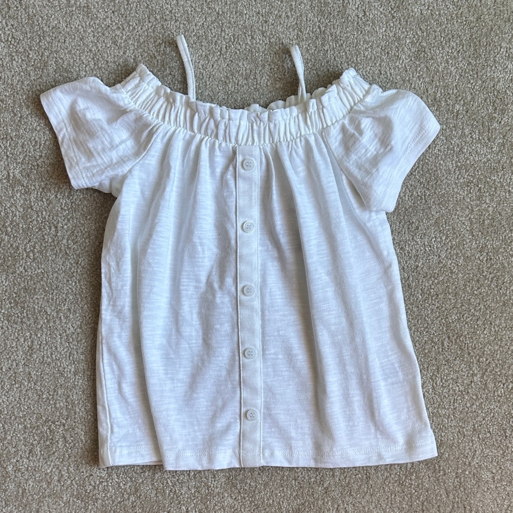 Next White Button Down Kids Top